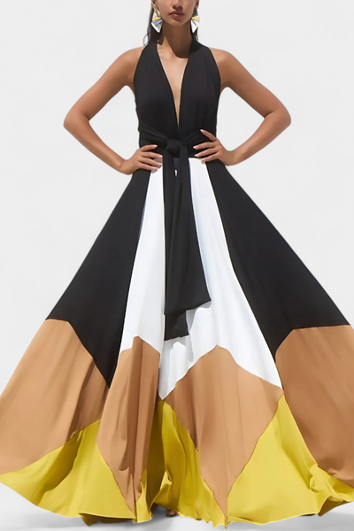 Kenza | Robe longue à dos ouvert