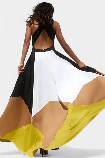 Kenza | Robe longue à dos ouvert