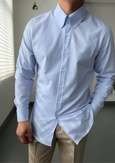 Chemise à col club - Leviana