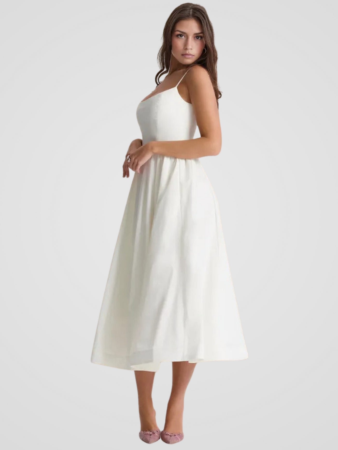 ELARA BLOOM MIDI ROBE