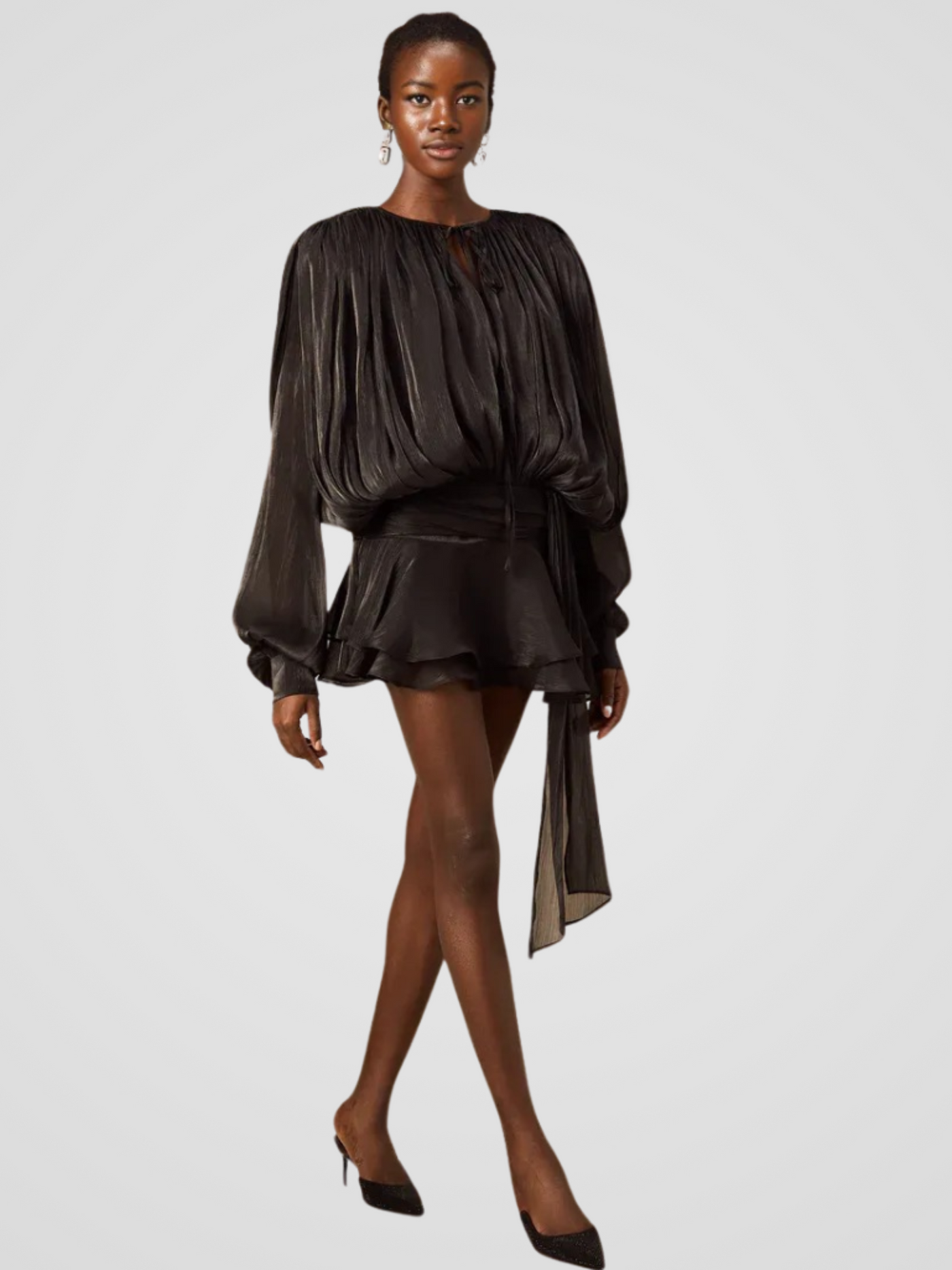 ROBE MINI DRAPÉE ISLA