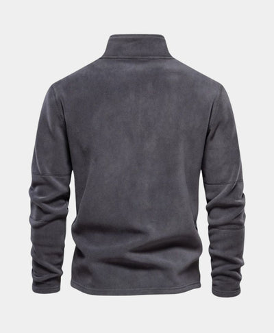 Pull à col montant et zip Alpine - Leviana