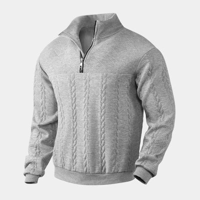 Pull à col zippé Henry Essential - Leviana