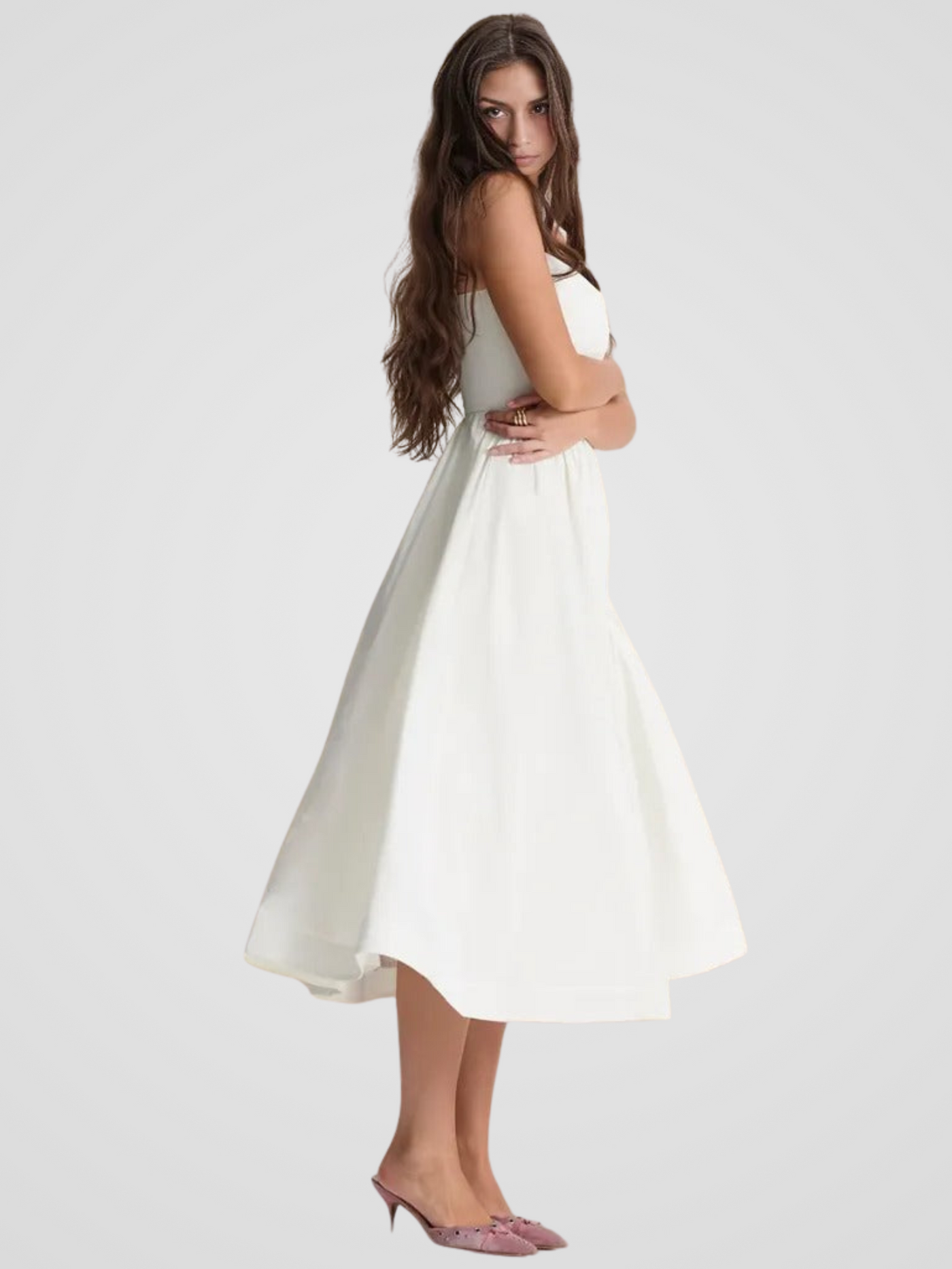 ELARA BLOOM MIDI ROBE