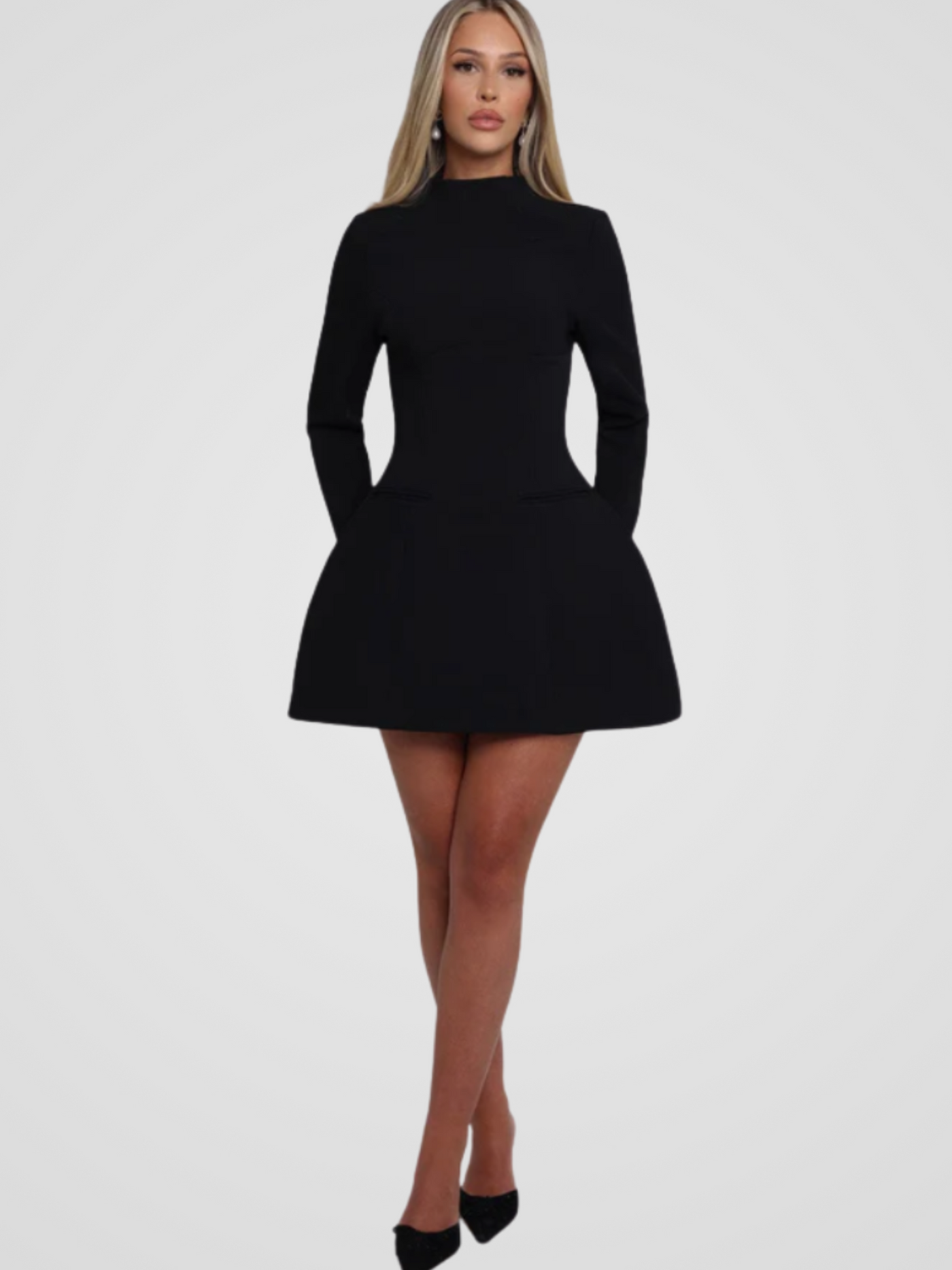 ROBE MINI SCULPTÉE VICTORIA