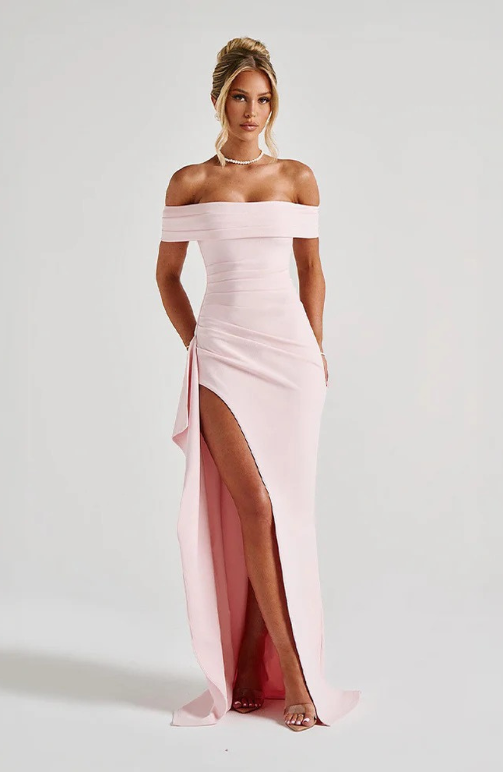Robe Maxi Sculptée de Luxe L’atelier D’amélie