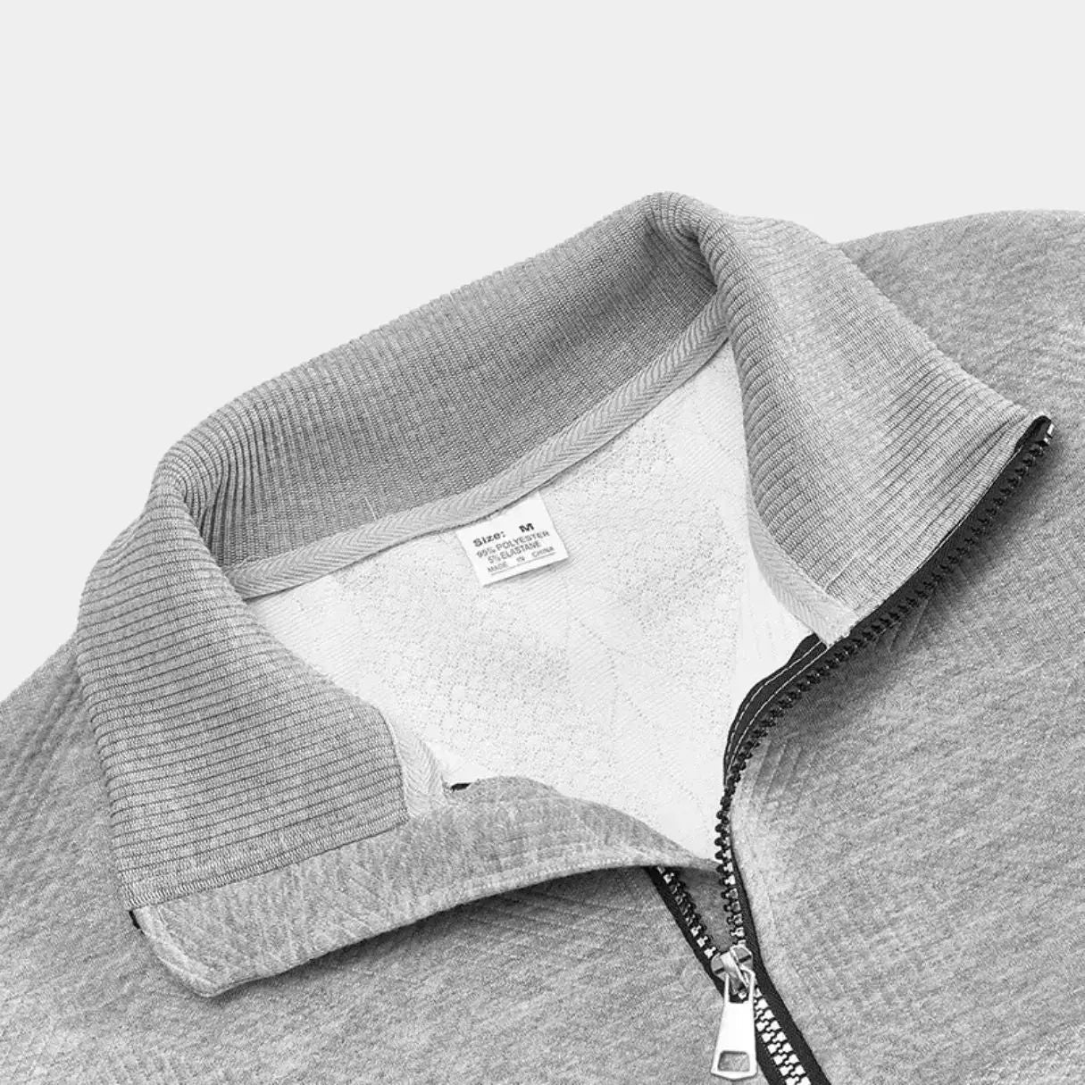 Pull à col zippé Henry Essential - Leviana