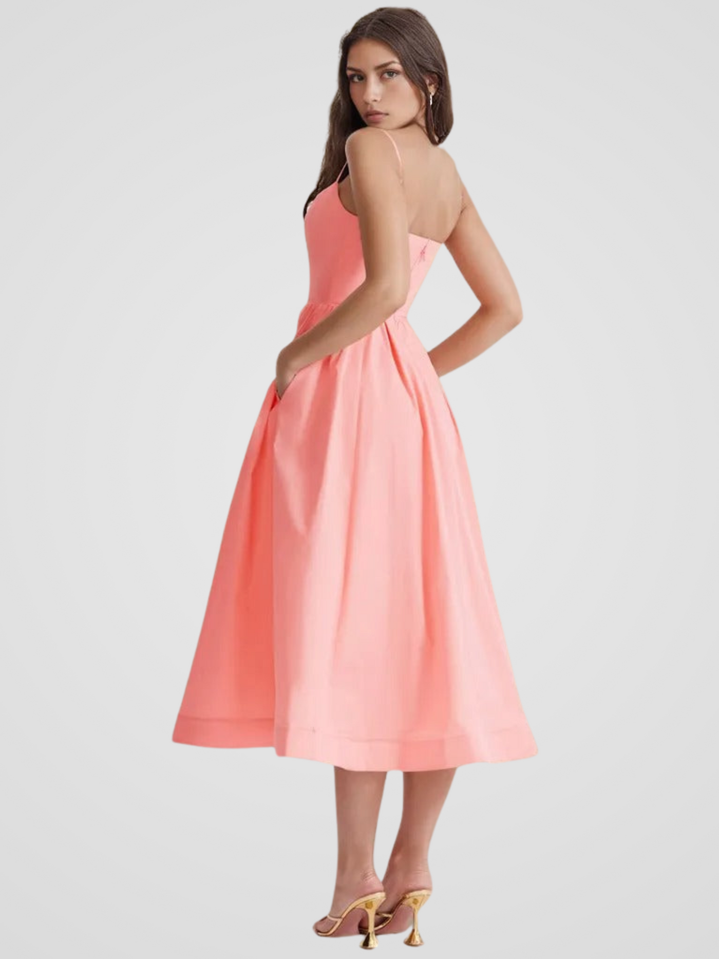 ELARA BLOOM MIDI ROBE