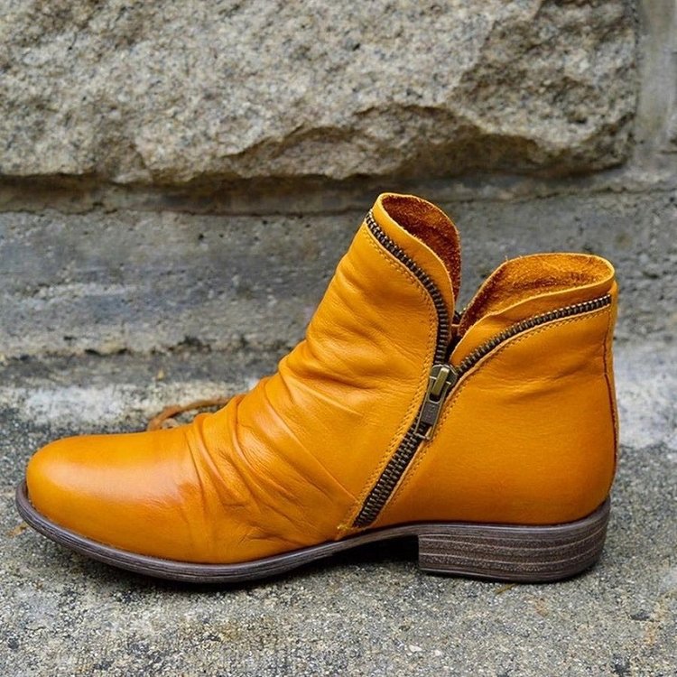 Vianne™ | Bottines Élégantes avec Fermeture Éclair