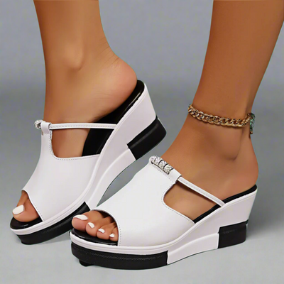 Zélie | Chic high-heeled orthopedic sandals