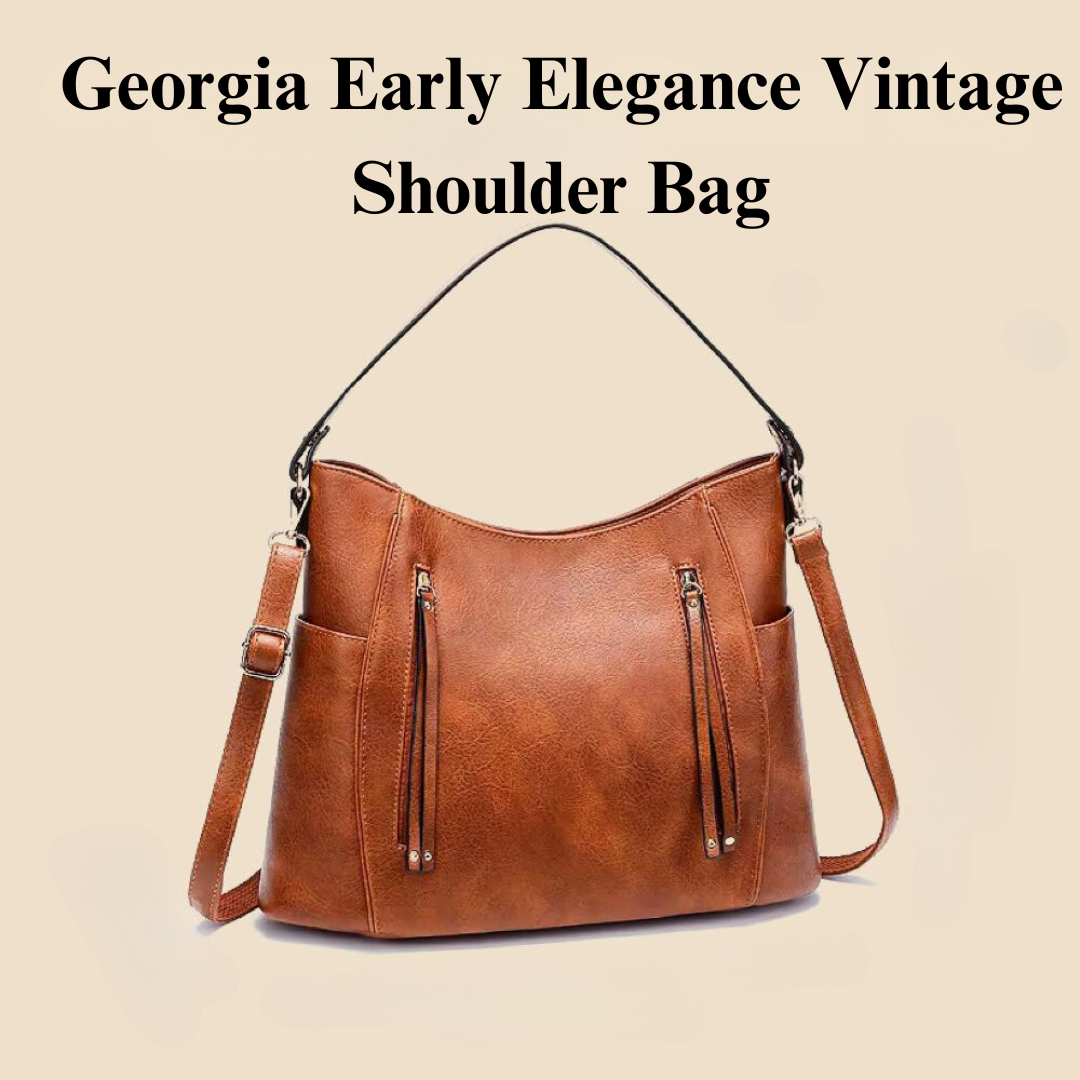 Georgia | Sac à épaule vintage de l'élégance précoce