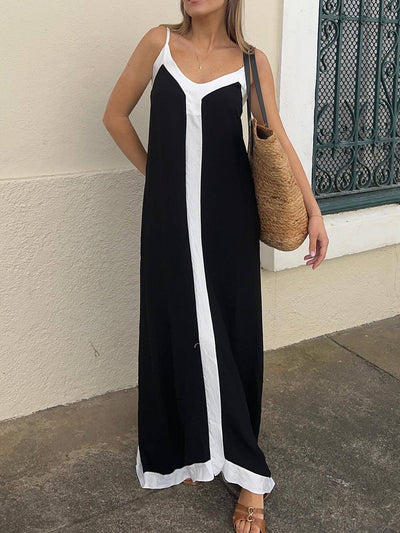 Maxine - Robe Maxi Sans Manches Douce