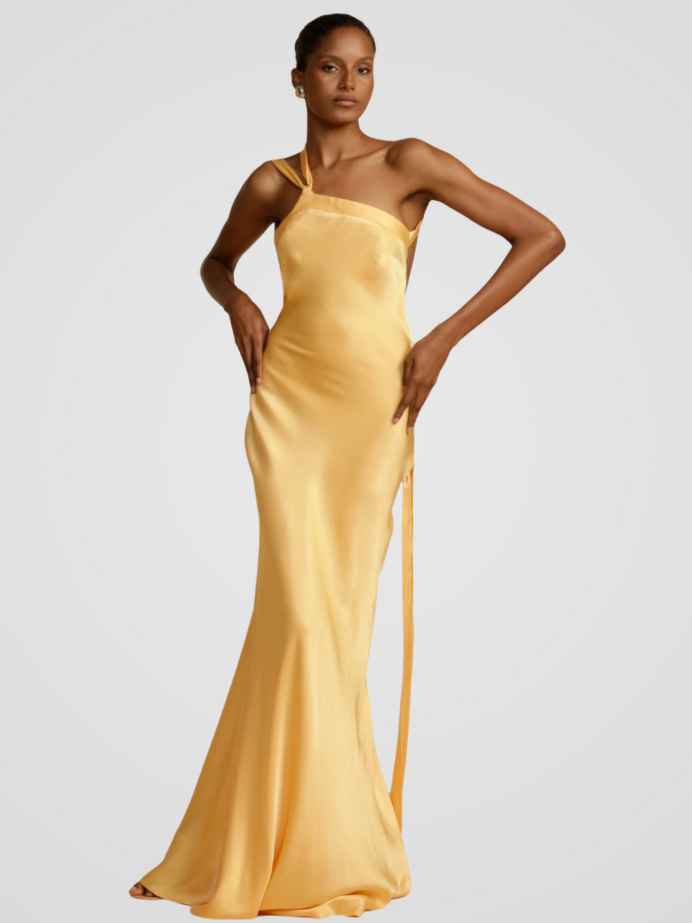 ROBE MAXI ÉCLAT D'OR