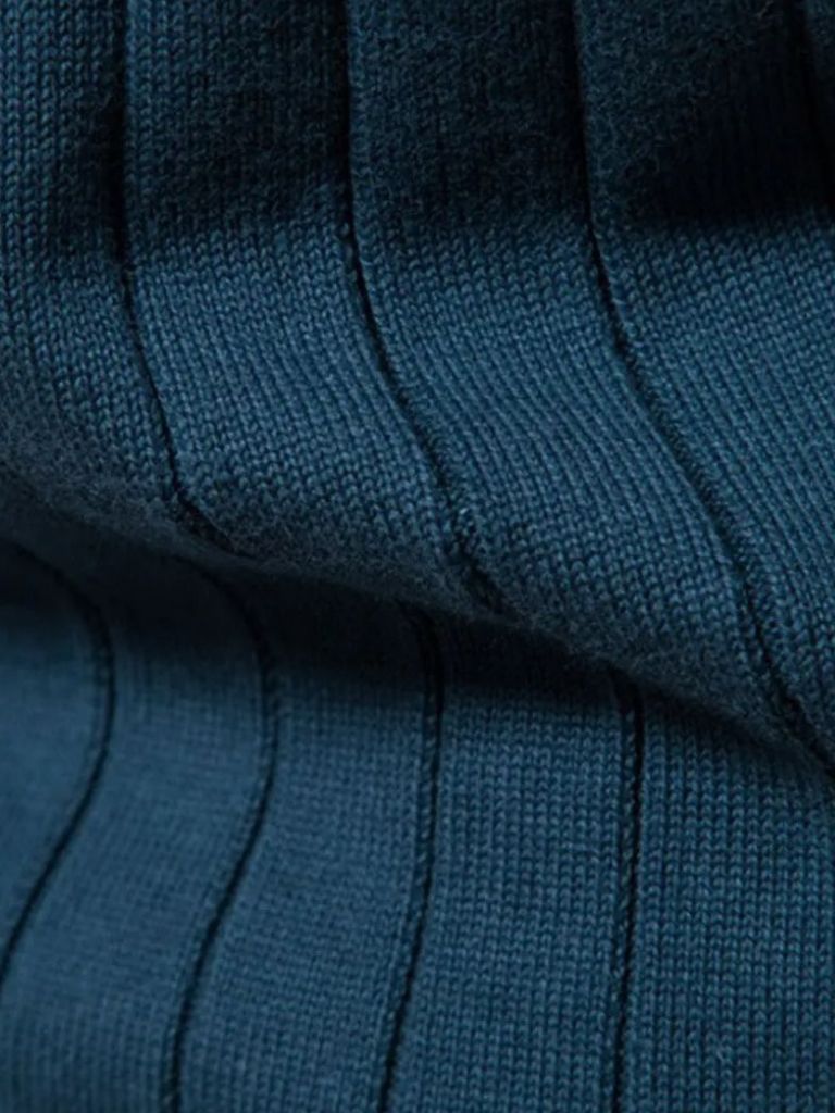 Pull Zippé en Jacquard Simple - Leviana