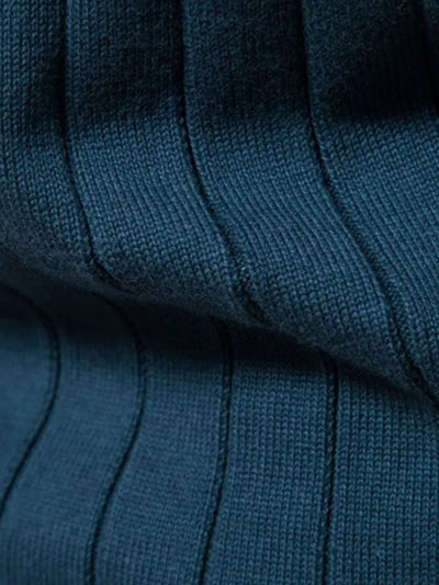 Pull Zippé en Jacquard Simple - Leviana