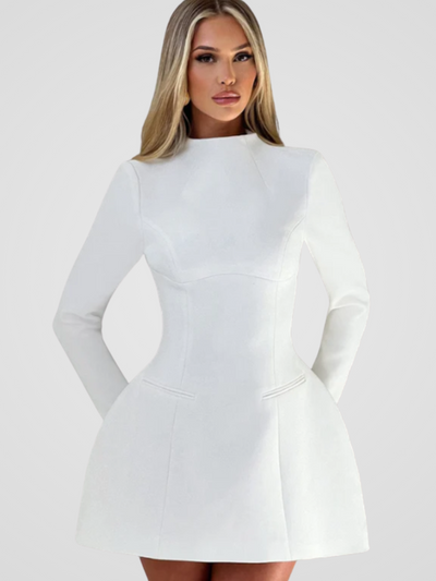 ROBE MINI SCULPTÉE VICTORIA