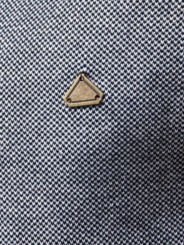 Cardigan à fermeture éclair haute en bloc de couleur - Leviana