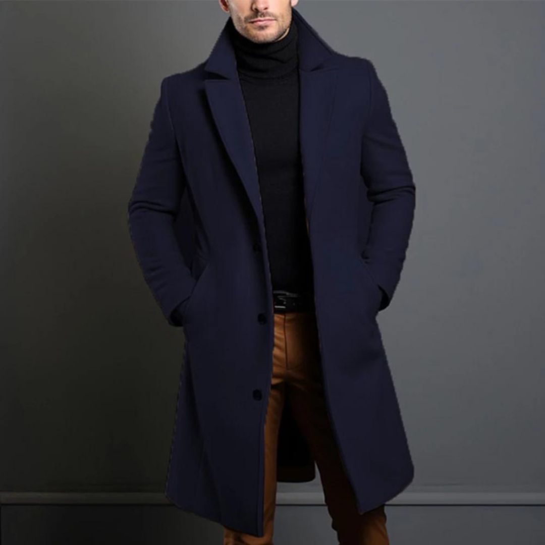 Florian - Trench-coat en laine élégante pour un look automnal