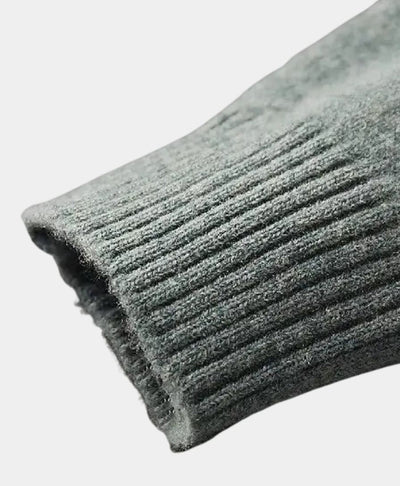 Pull à col montant 100% Laine Mérinos - Leviana