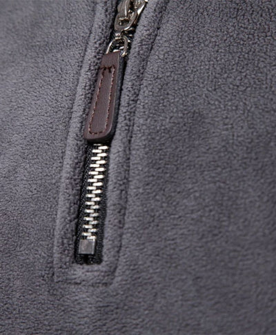 Pull à col montant et zip Alpine - Leviana