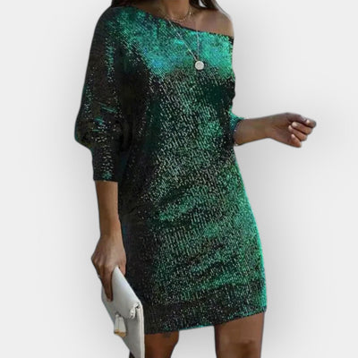 Robe de Soirée avec Paillettes