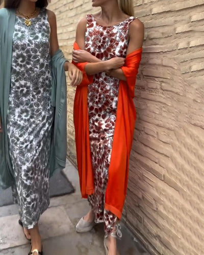 Chloé | Costume deux pièces élégant à imprimé vintage