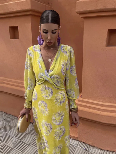 Marisella™ | Robe d'Été Fleurie