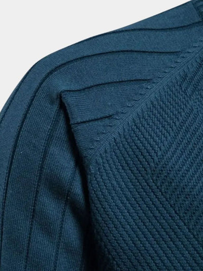 Pull Zippé en Jacquard Simple - Leviana