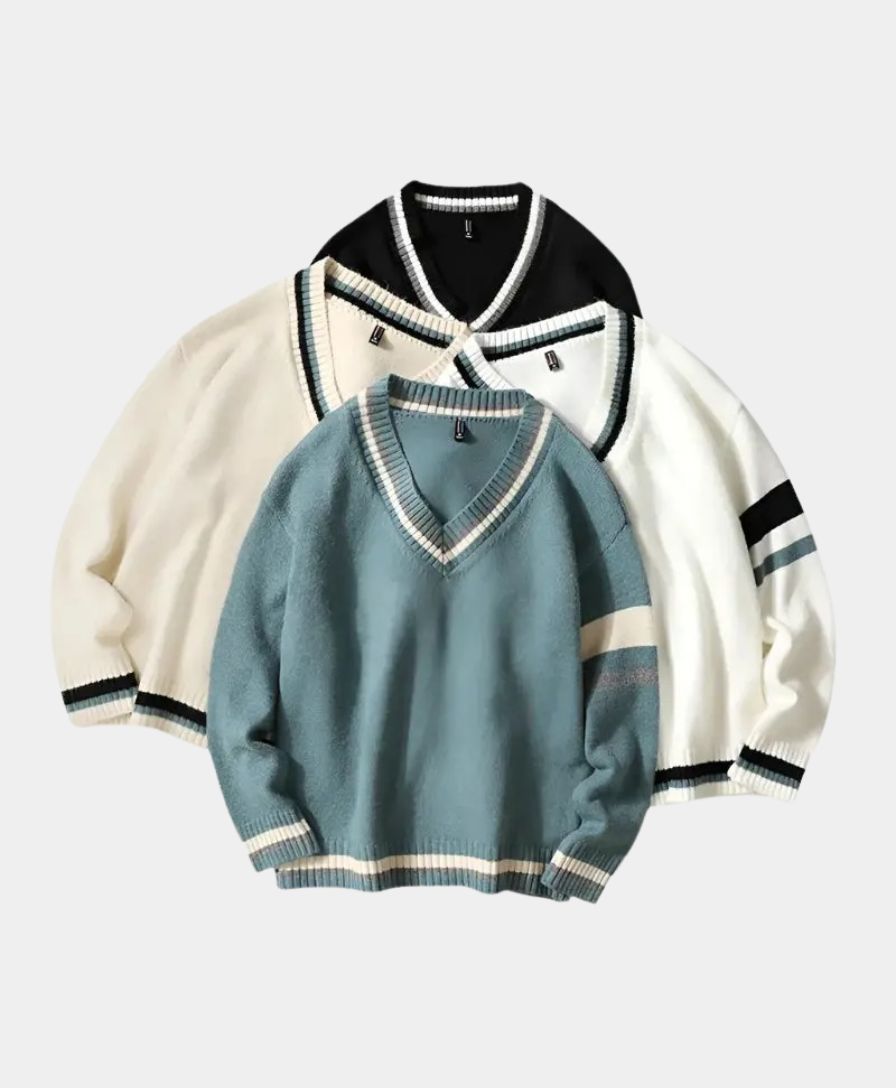 Pull avec col en V - Leviana