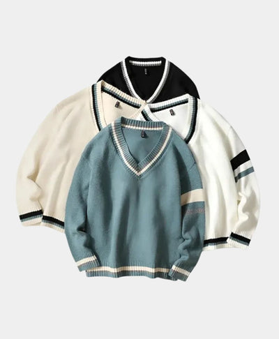 Pull avec col en V - Leviana