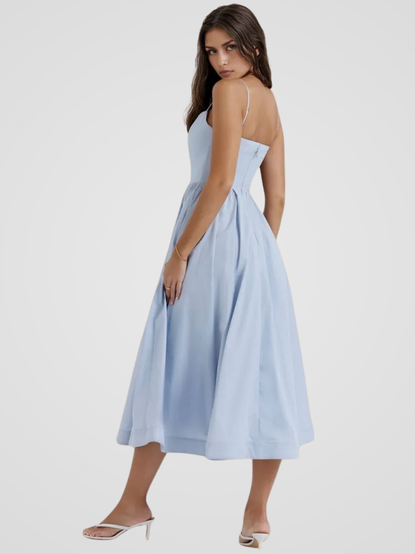 ELARA BLOOM MIDI ROBE