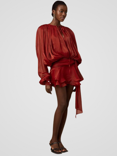 ROBE MINI DRAPÉE ISLA