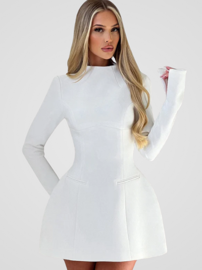 ROBE MINI SCULPTÉE VICTORIA