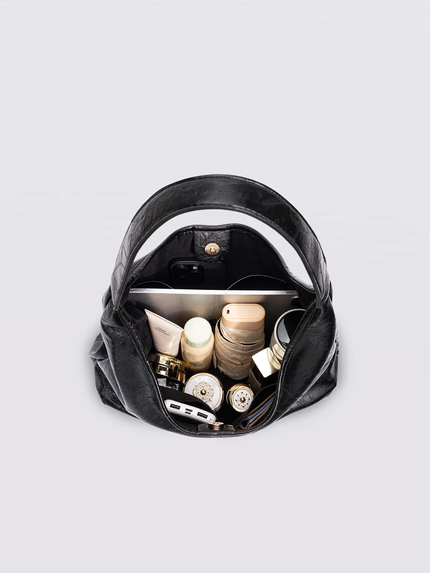 Sac fourre-tout en cuir vieilli Scarlett