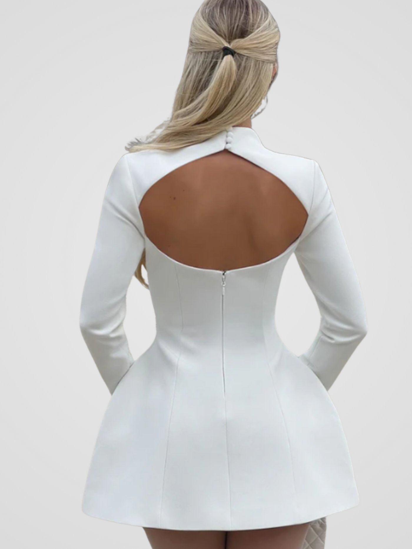 ROBE MINI SCULPTÉE VICTORIA