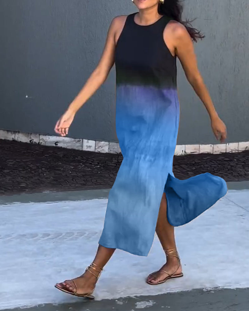 Camille – robe sans manches classique