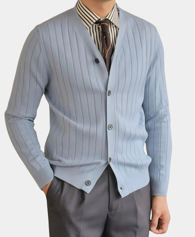 Cardigan tricot décontracté - Leviana