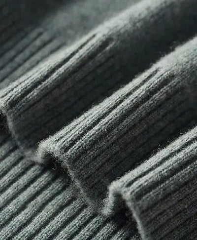 Pull à col montant 100% Laine Mérinos - Leviana