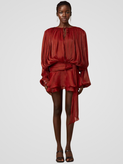 ROBE MINI DRAPÉE ISLA