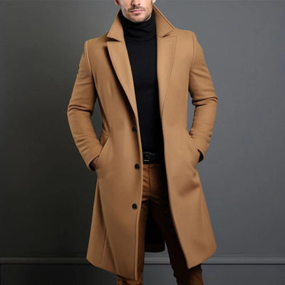 Florian - Trench-coat en laine élégante pour un look automnal