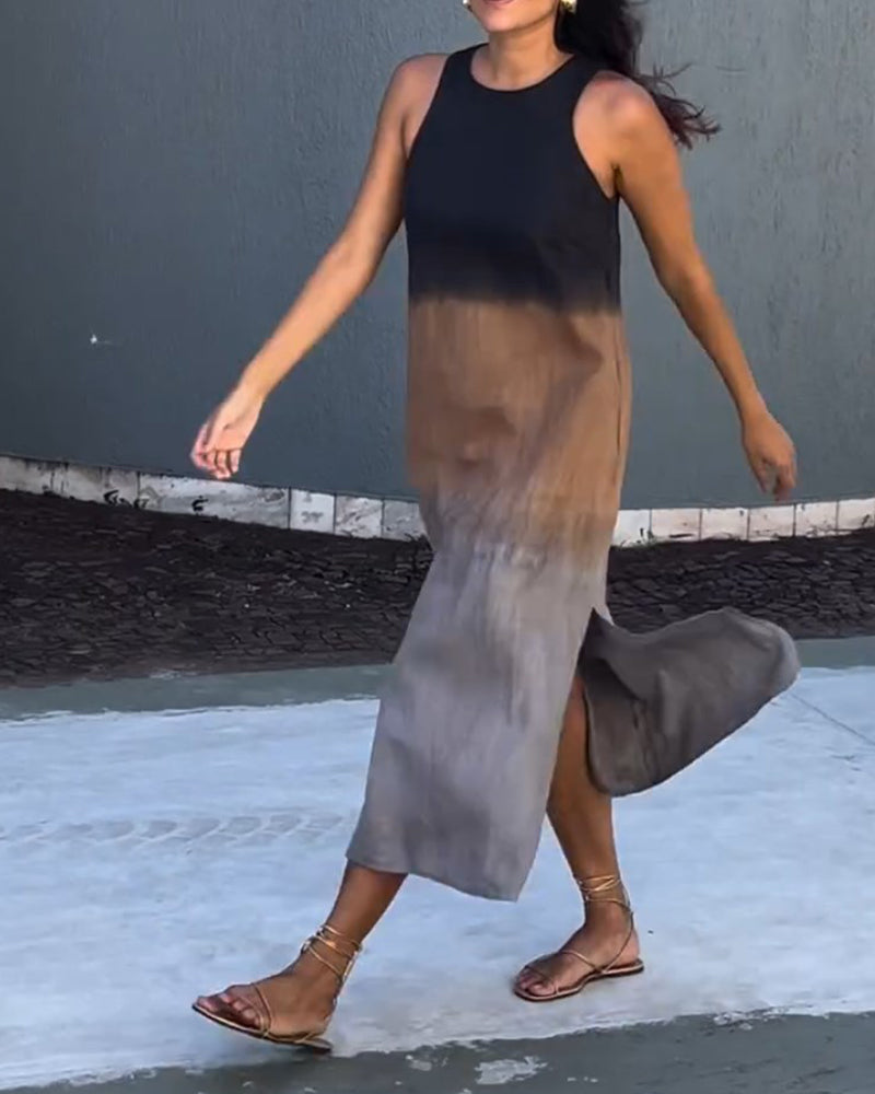 Camille – robe sans manches classique