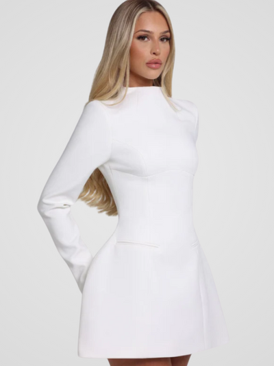 ROBE MINI SCULPTÉE VICTORIA