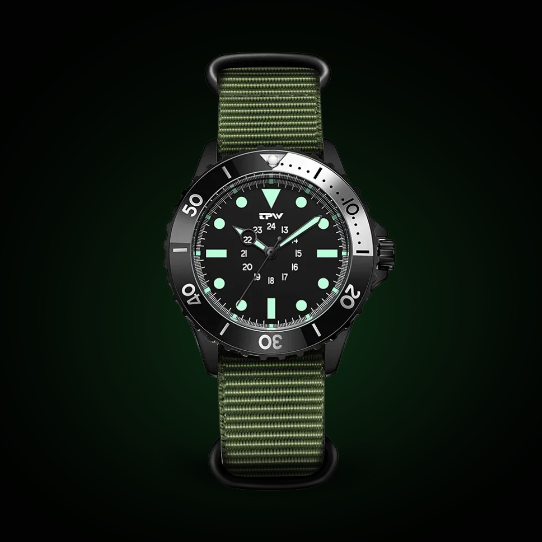Taktisk™ – Montre de Plongée Tactique Étanche