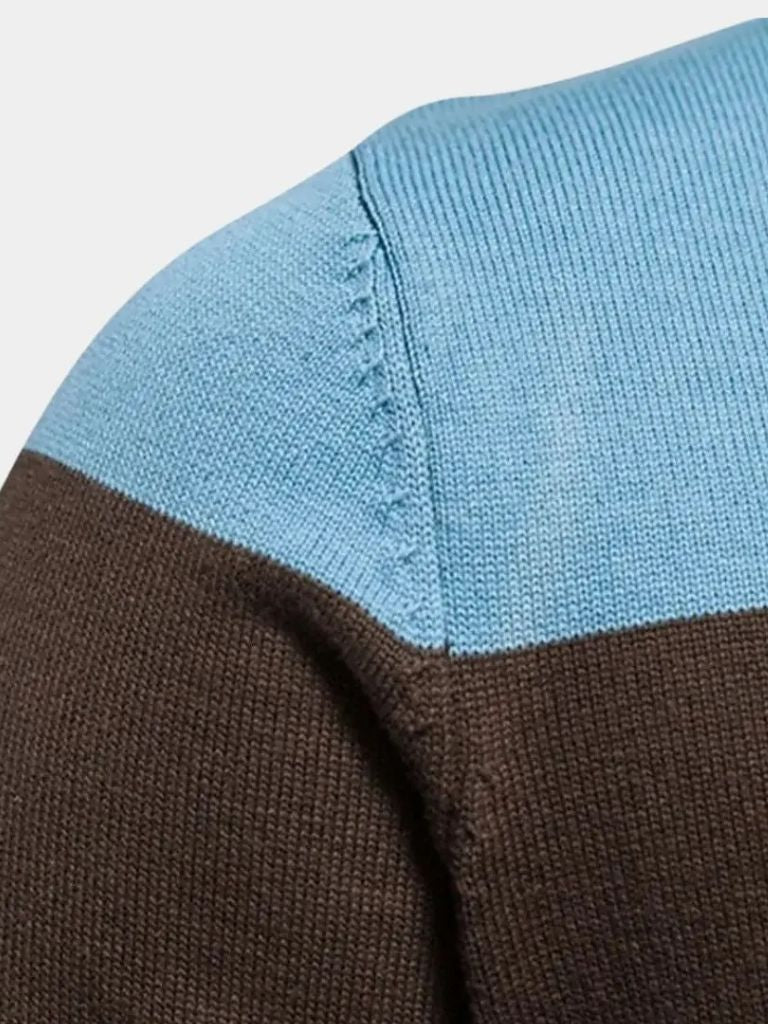 Cardigan zippé avec col montant - Leviana