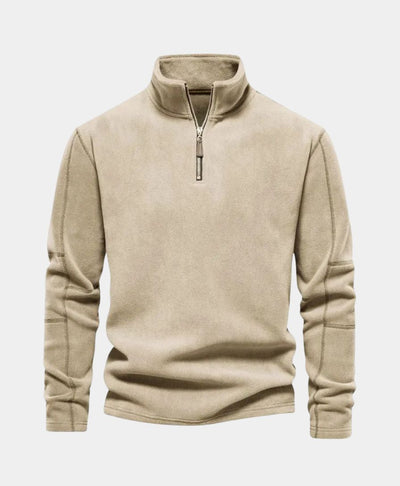 Pull à col montant et zip Alpine - Leviana