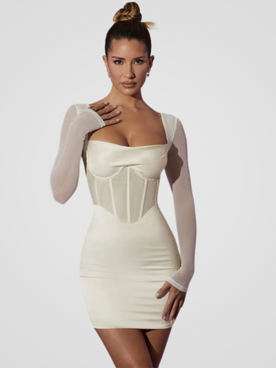 ROBE MINI CORSET LUXE