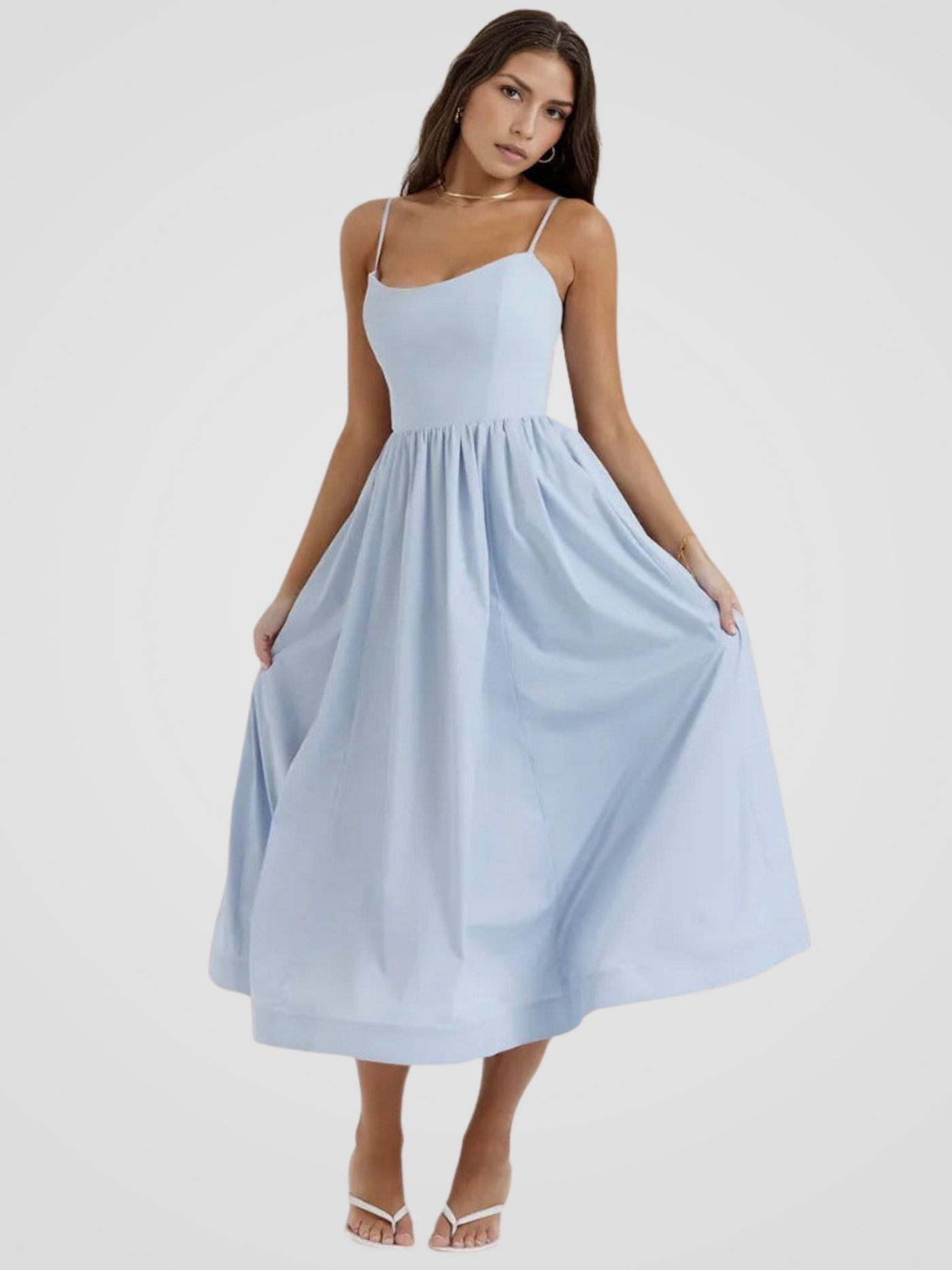 ELARA BLOOM MIDI ROBE