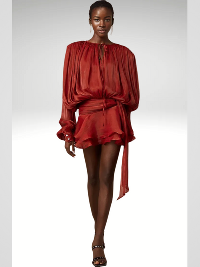 ROBE MINI DRAPÉE ISLA