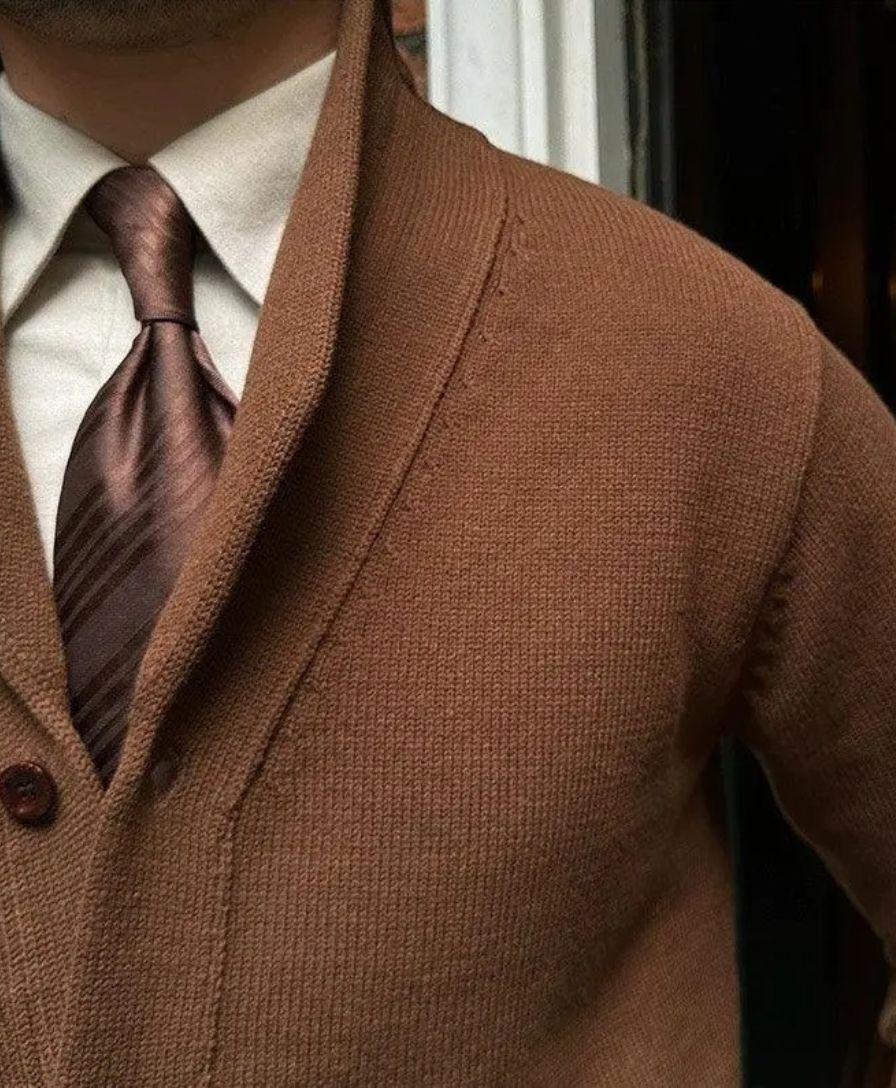 Cardigan Tricoté Britannique - Leviana