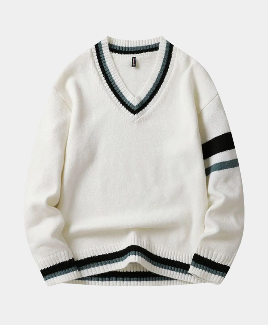 Pull avec col en V - Leviana